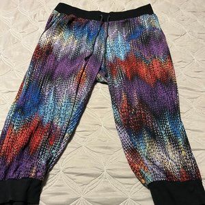 Multicolored Harem Pants